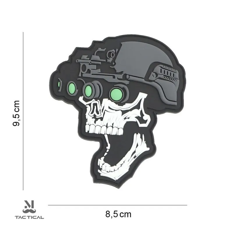 Night Evolution Patch PVC - Night Vision Skull