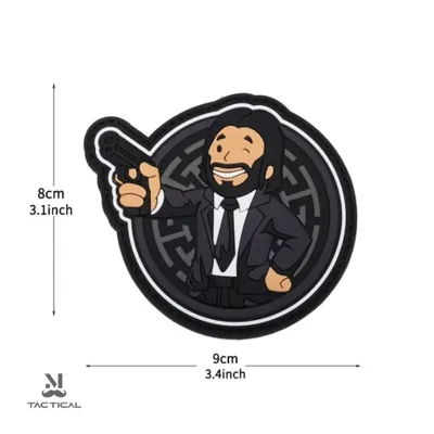 Patch in PVC Fallout Jhon Wick - Altri marchi