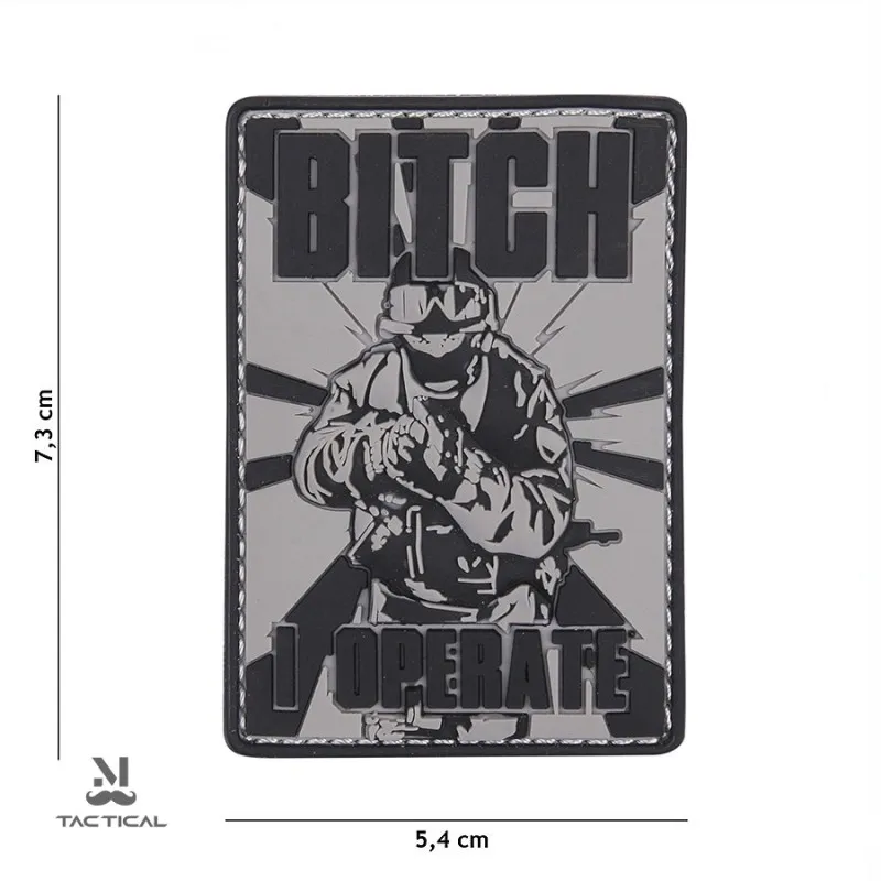 Altri marchi Patch PVC - Bitch I Operate