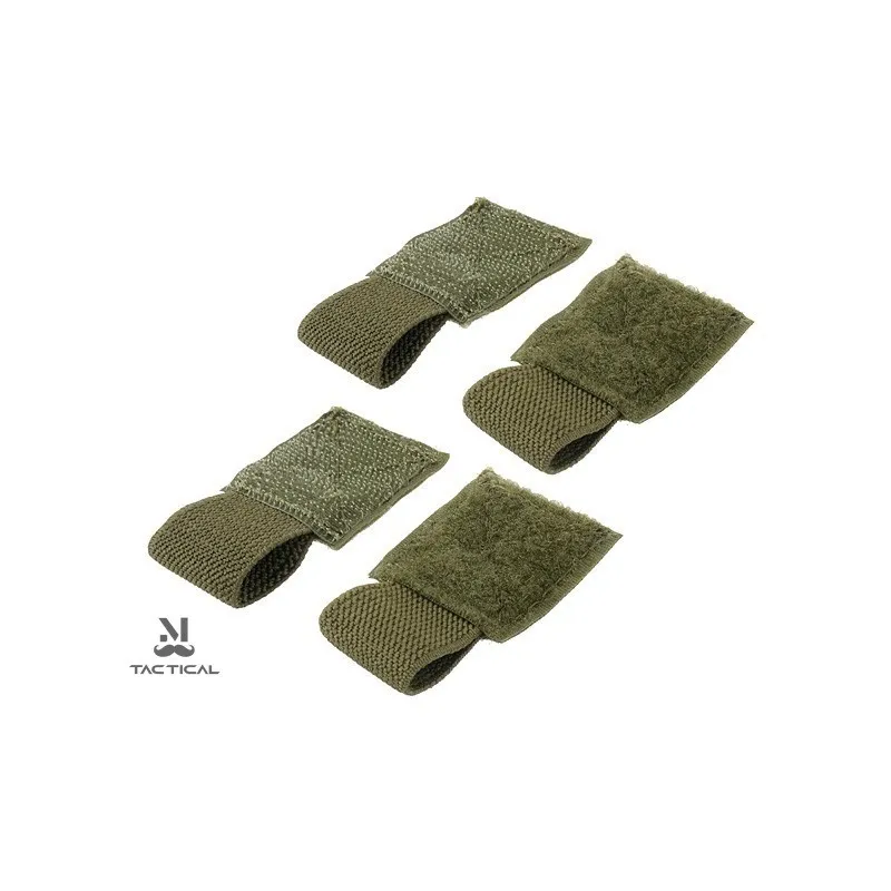 ACM Airsoft Portacavi con Velcro · Verde / OD