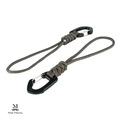 Moschettone con Paracord 2 Pezzi - Mil-Tec