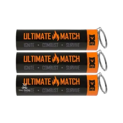 Accendifuoco D'emergenza Ultimate MATCH - Kit Da 3 - Altri marchi