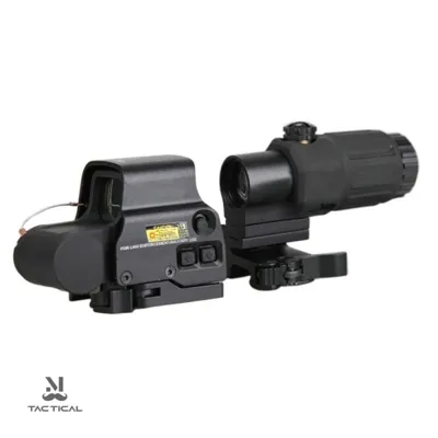 Mirino Red Dot Stile Olografico Ibrido XPS e Magnifier x3 - B. D - Big Dragon