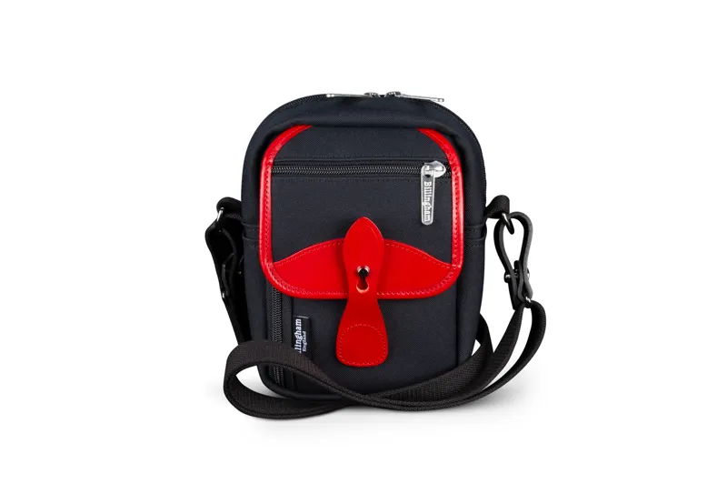 Billingham Stowaway Compact Fibrenyte · Black red