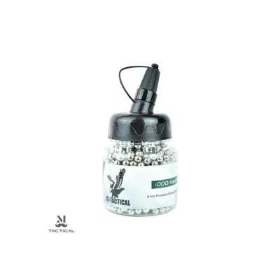 Pallini 0.90g in Acciao - 1000 BB - JS Tactical