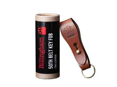 50TH Belt Key Fob - Billingham