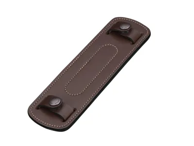 Shoulder Pad SP 15 – Chocolate Leather /Antique Studs - Billingham