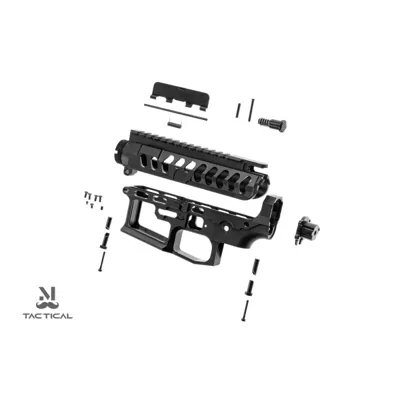 Body M4 Completo in Alluminio CNC Skeletonized-C - Retro Arms