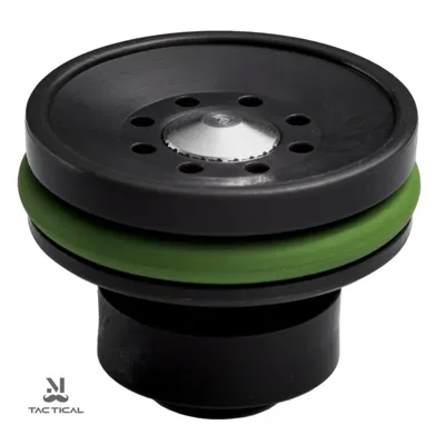 Testa Pistone in Tecnopolimero con Fibra Di Carbonio per Raffiche Veloci - FPS Airsoft