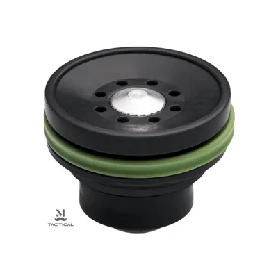 Testa Pistone con Fibra Di Carbonio e X-Ring - FPS Airsoft