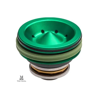 Testa Pistone in Ergal a Deviazione Di Pressione e X-Ring - FPS Airsoft