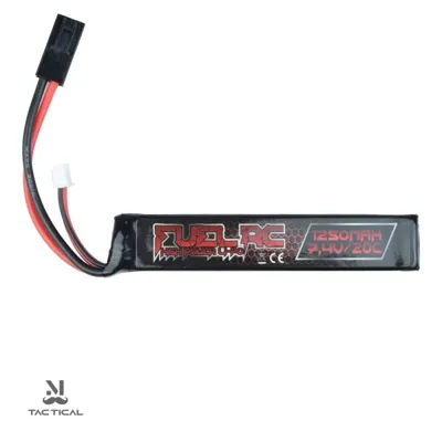 Batteria LIPO 7.4V 1250mAh 20C Singola - Fuel RC