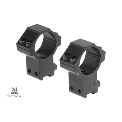 Coppia Di Anelli ALTI per Tubo 30mm Attacco Slitta 11mm - Leapers