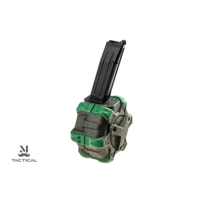 Caricatore DRUM per Serie Hi-Capa 5.1 350BBs Green Gas - WE Airsoft