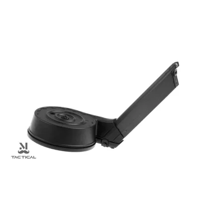 Caricatore DRUM per Serie Luger P08 50BBs Green Gas - WE Airsoft