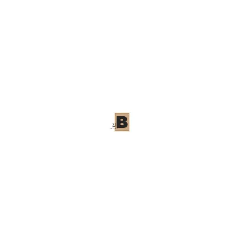 ACM Airsoft Patch Identificativa Membro B · Tan / FDE