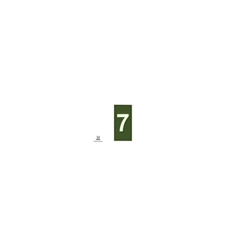 ACM Airsoft Patch Identificativa Membro 7 · Verde / OD