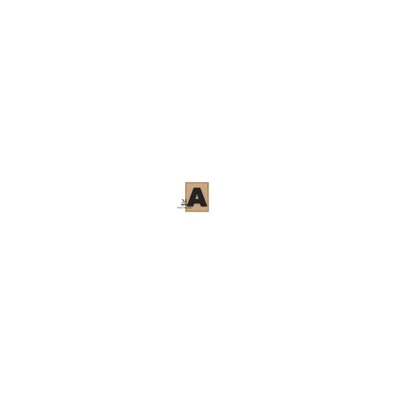 ACM Airsoft Patch Identificativa Membro a · Tan / FDE