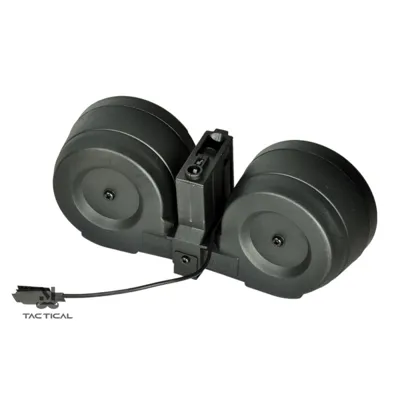 Caricatore DRUM Elettrico 2000BBs per Serie AR15 - SRC-Pirate Arms - SRC (Taiwan)
