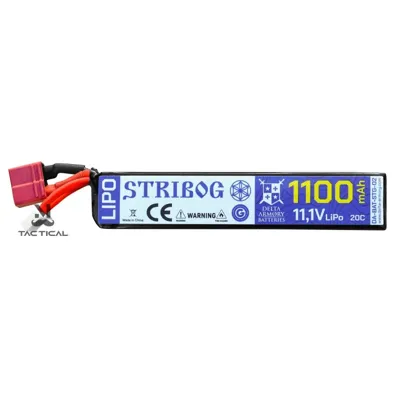 Batteria LIPO 11.1V 1100mAh 20C Singola Cavo Corto T- Deans - Altri marchi