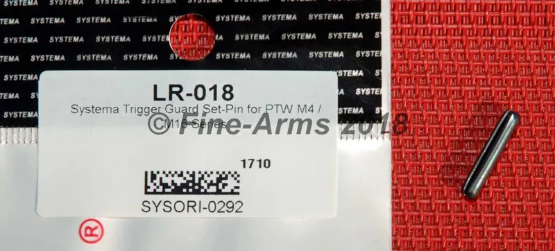 PTW Trigger Guard Set-Pin