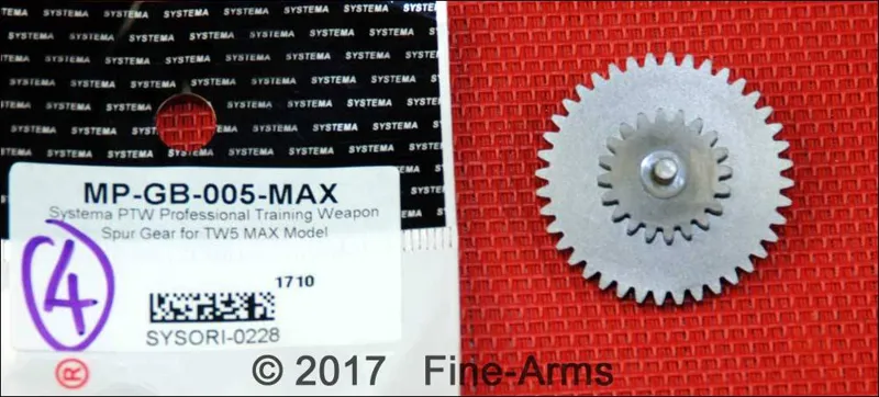 TW5 Max Spur Zahnrad