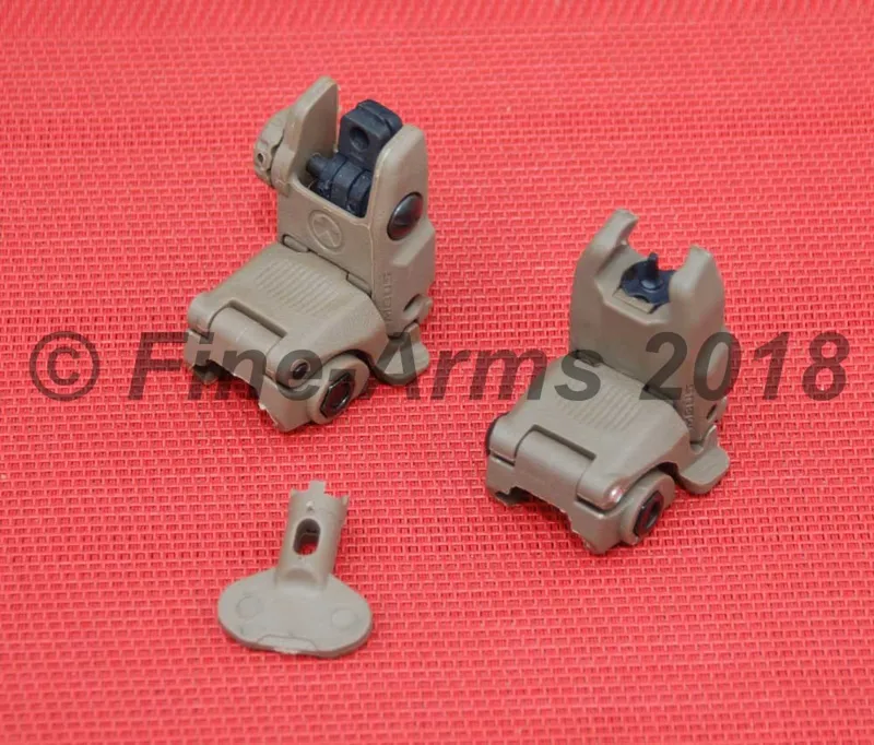 MBUS Flipup Sight Set ver2 · Tan / FDE
