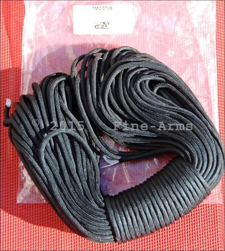 30m Nylon Paracord · Negro