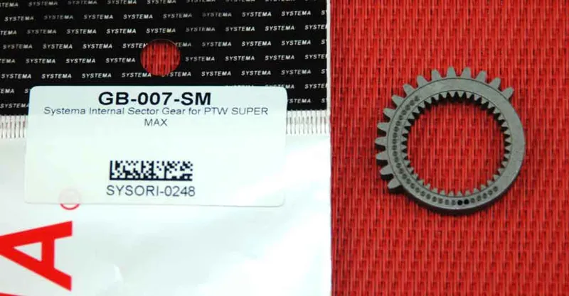 PTW Internes Sektor Zahnrad Super-Max