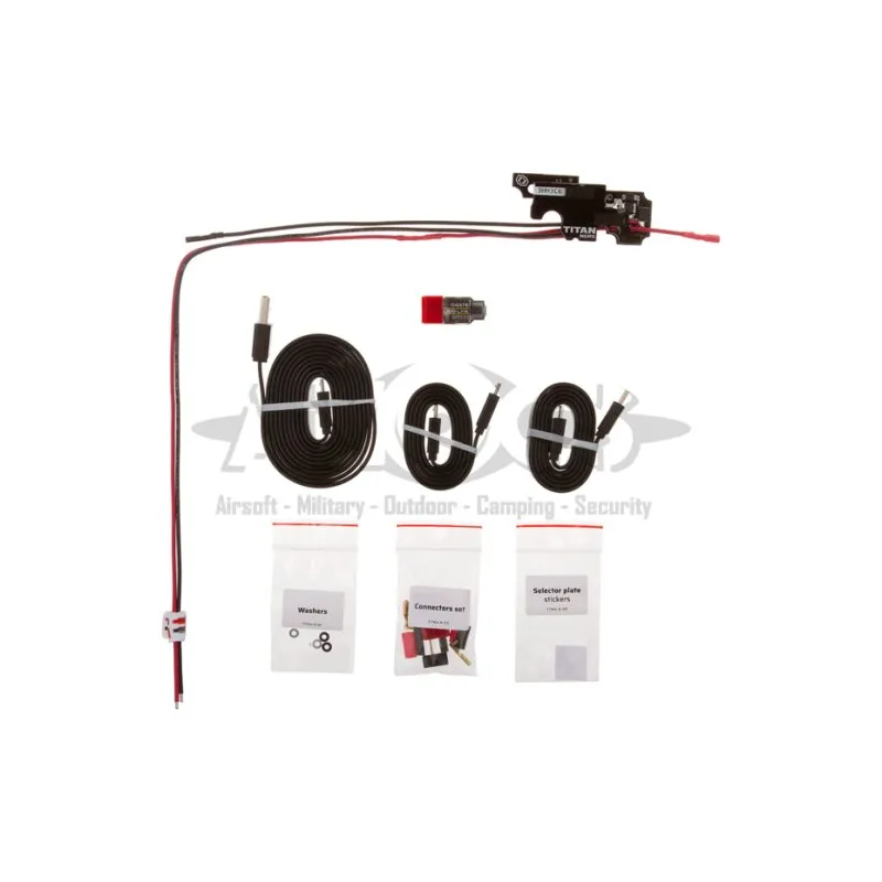 Control System Gate Titan V2 NGRS Basic Module Rear Wired · Negro