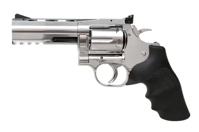 715 4" Silber 4,5mm CO2 Revolver - Dan Wesson