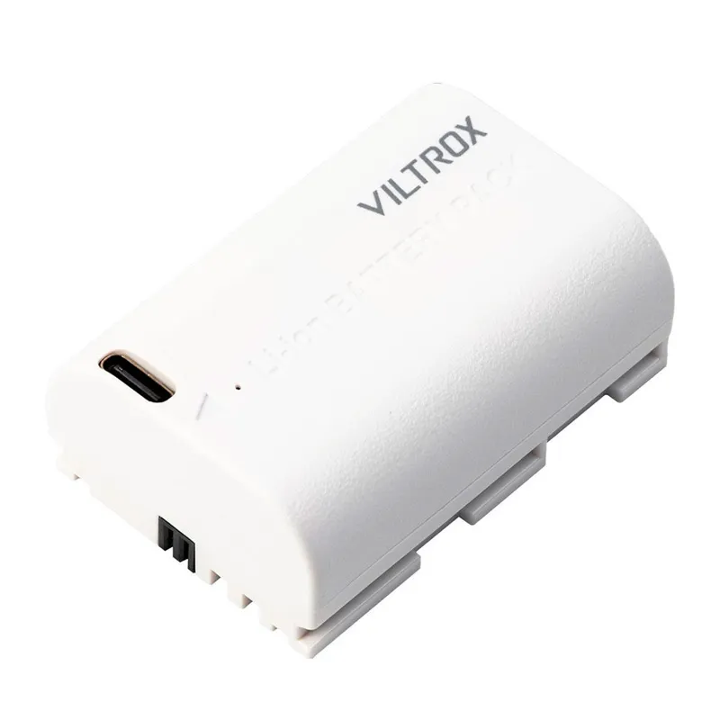 Viltrox LP E6 Battery (LP E6) Type C 2400mAh for Canon Camera