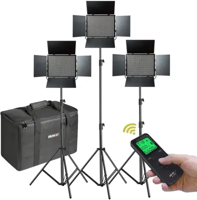 VL D85T LED Light Triple Kit - Viltrox