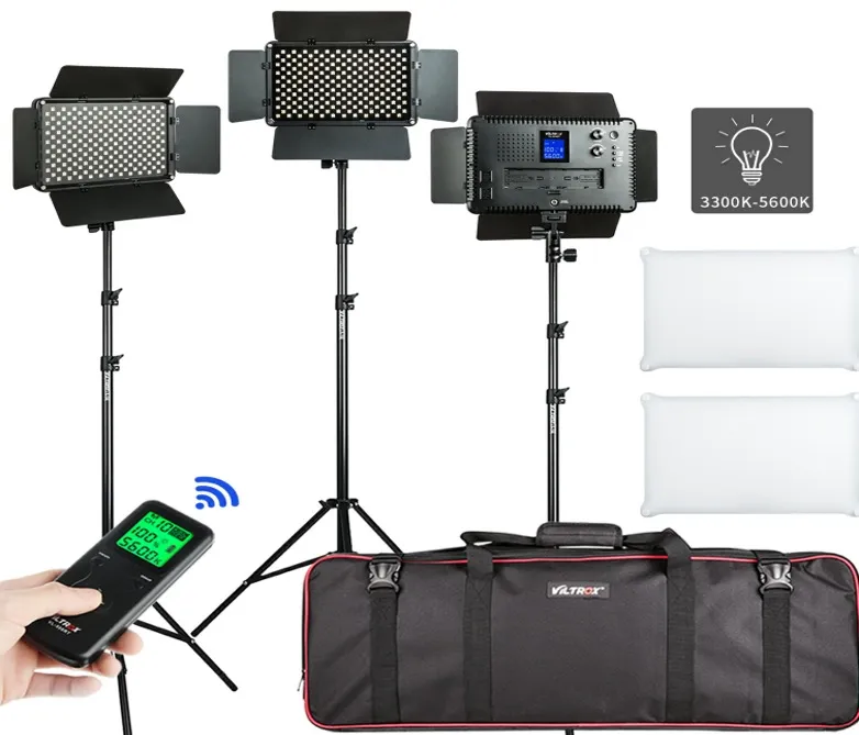 Viltrox VL D640T LED Light Triple Kit
