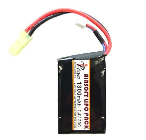 IPower 7,4V Block Type ALP1300R4W-2S Mini-Tamiya