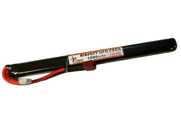 IPower 7,4V Stick Type ALP1200R4-2S Deans / T Plug