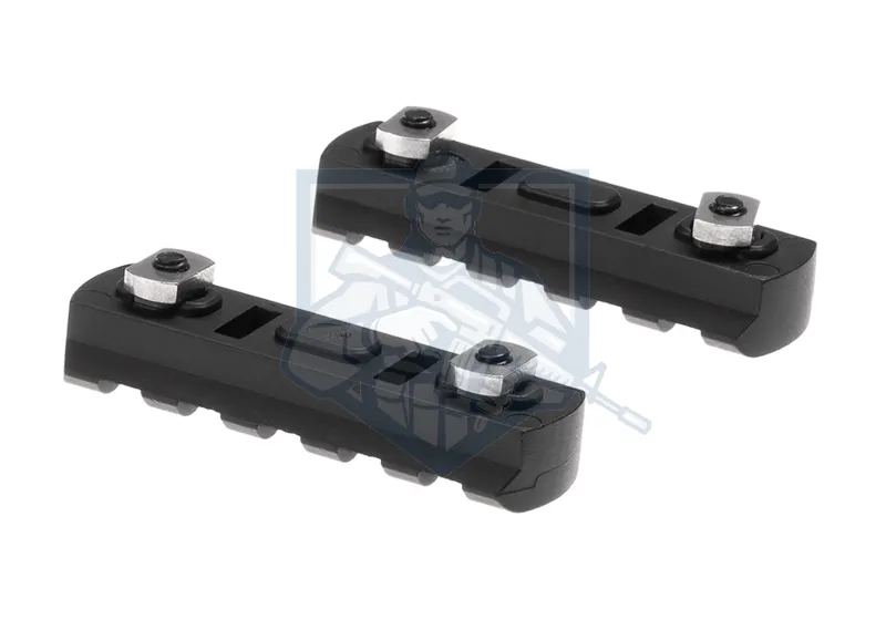 Ares 2.5" M-LOK Rail Set 2x 5 Slot