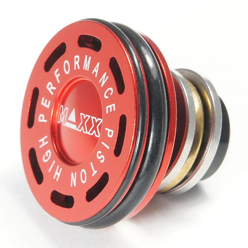 MAXX Model Products CNC Aluminum Double O-Ring Piston Head W/ Bearings