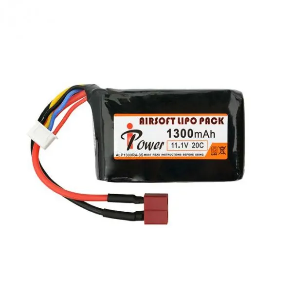 IPower 11,1V Block Type ALP1300R4W-3S Dean