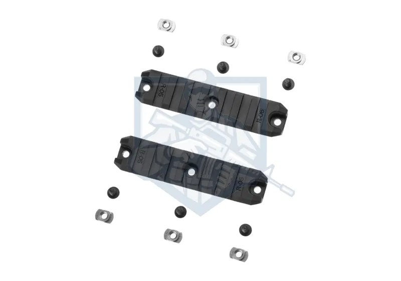 Ares 3.5 Inch M-LOK Plastic Rail 2-PACK
