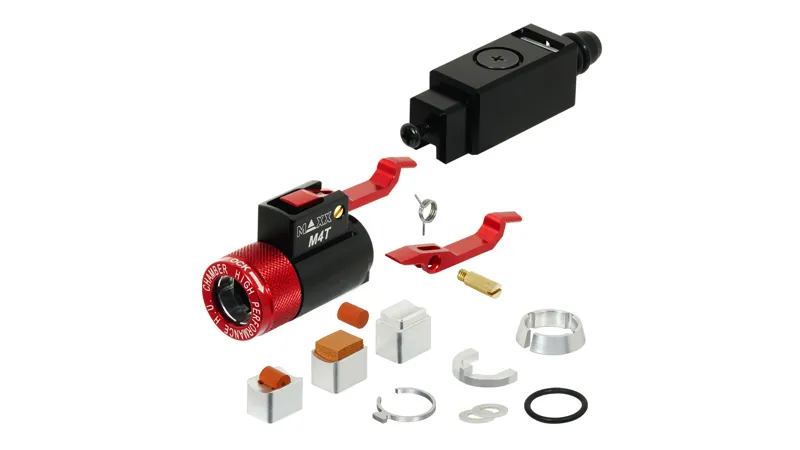 MAXX Model Products CNC Aluminum Hopup Chamber/Adjuster M4T (for TM MWS M4)