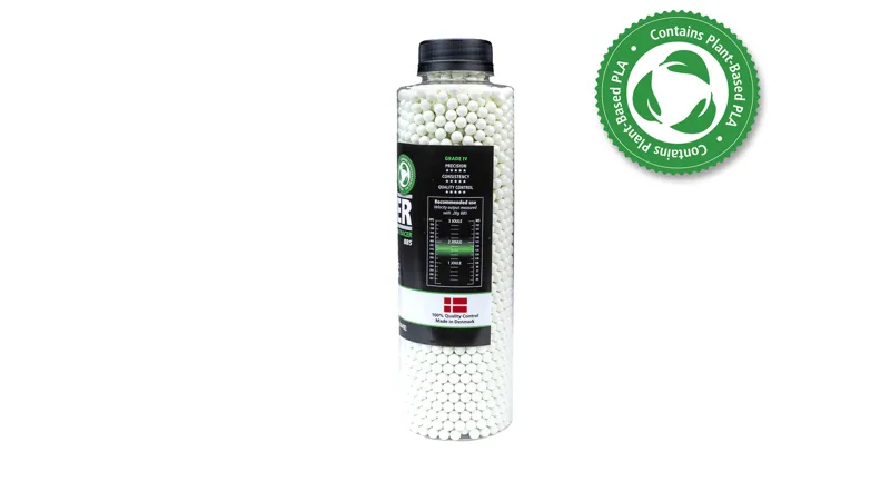 ASG ALPHA Blaster Bio-Pla Tracer BBs, 0.30g, 3300 Pcs