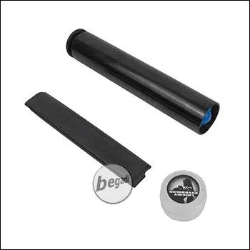 SRS Push Bolt Cylinder / System Inkl. Piston, Feder, Silent Pistonhead & Stahl Springguide - Silverback