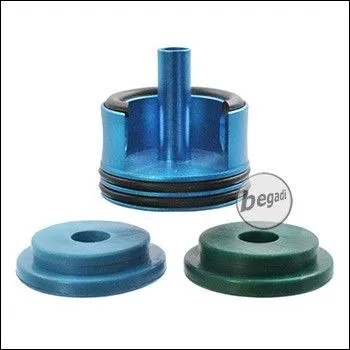 Pro V2 / V3 CNC Cylinderhead Mit Zwei O-Ringen Und Sorbo Pads (type2 - 23mm) -Blau - BEGADI