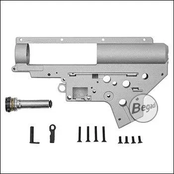 V2 Gearbox Shell Set, Verstärkte Ausführung, Inkl. Schrauben & Springguide (Für MP5 / MOD 5, MK16 / Scar-L) - BEGADI