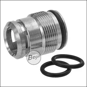 CNC Ladekanal Mit BB Rückhalt Für BEGADI Pro Neptun M4 / M16 CNC Alu Rotary HopUp Unit (Edelstahl)