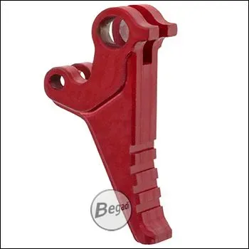 CNC Aluminium Trigger Für Cyma CM.127 + CM.131 + CM.122 + CM.030 Serie -Rot - BEGADI
