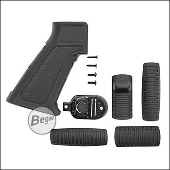 M4 / M16 Advanced Multi Grip Aus Nylonverstärktem Polymer, Mit 4 Wechselbaren Kunststoffpolstern - BEGADI