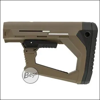 Universal M4 Schaft "Strongarm", Multi Fit, Aus Nylonverstärktem Polymer, Für MilSpec- & Commercial Stocktubes - BEGADI