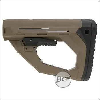 Universal M4 Schaft "Banshee", Multi Fit, Aus Nylonverstärktem Polymer, Für MilSpec- & Commercial Stocktubes - BEGADI